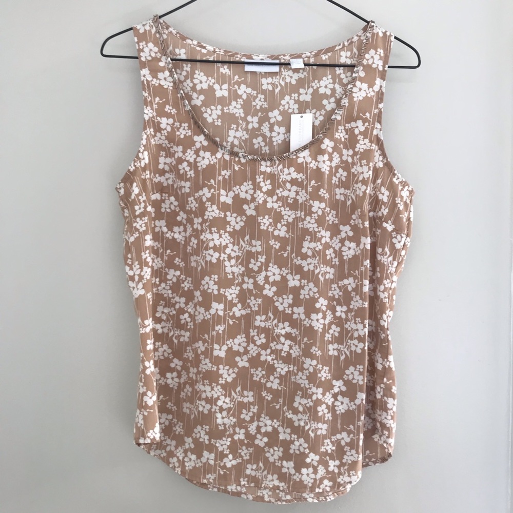 NWT New York & Company silk tank blouse